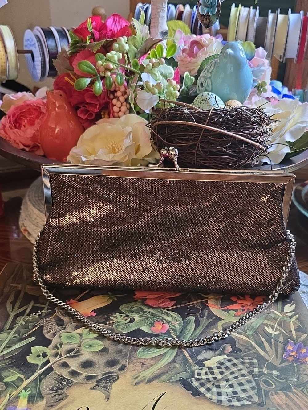 NWOT Cookie Lee Clutch